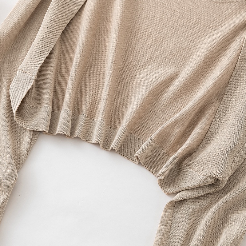24HA267.04 - ÁO CARDIGAN DÁNG LỬNG NỮ