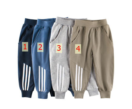 24HA277.29 - QUẦN NỈ BO GẤU 3 VẠCH 27KIDS
