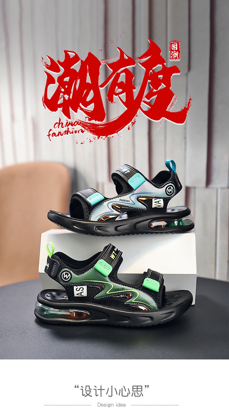 24HA39.14 - SANDAL BÉ TRAI SIZE ĐẠI