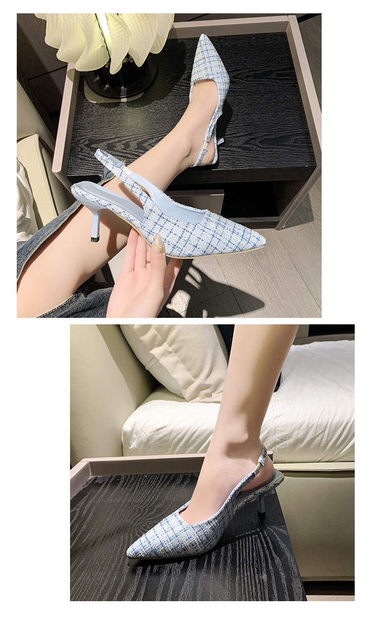 24HA297.13 - CAO GÓT MŨI NHỌN HỞ GÓT HOẠ TIẾT KẺ