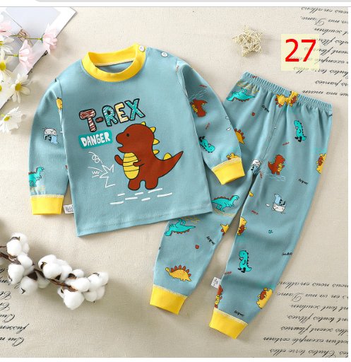 24HA297.08 - BỘ COTTON MẶC NHÀ CHO BÉ