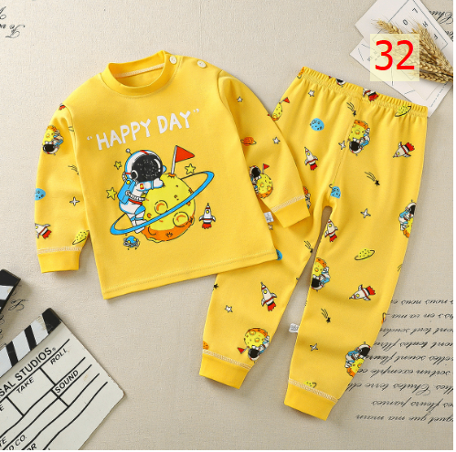 24HA297.08 - BỘ COTTON MẶC NHÀ CHO BÉ