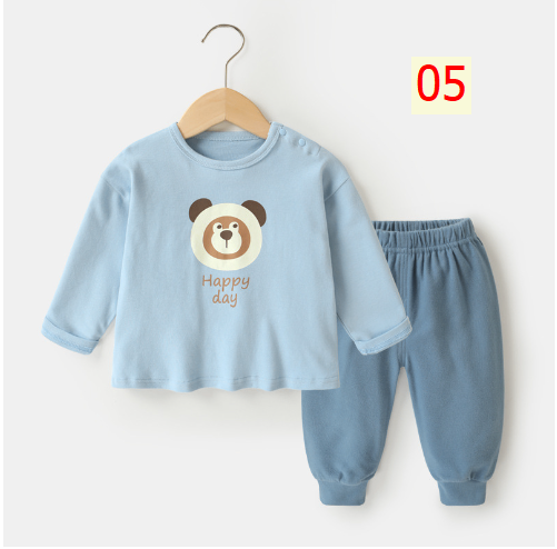 24HA297.06 - BỘ DÀI TAY CHO BÉ CUTE PANDA'S