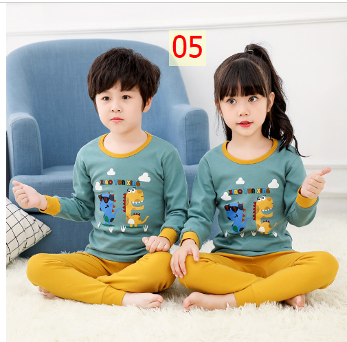 24HA297.27 - BỘ COTTON MẶC NHÀ SIZE 90-120