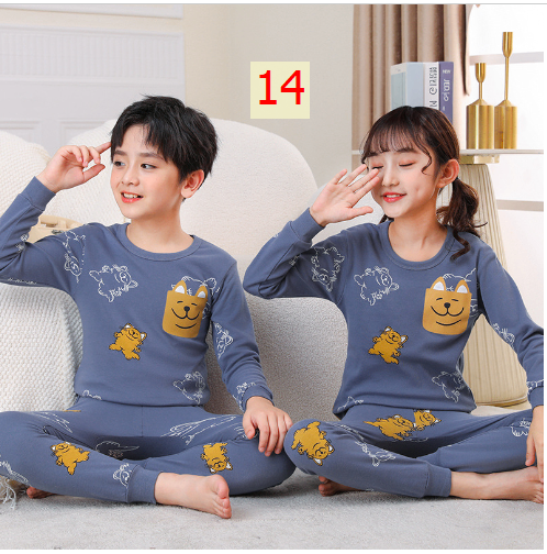 24HA297.27 - BỘ COTTON MẶC NHÀ SIZE 90-120