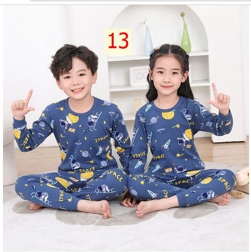 24HA297.27 - BỘ COTTON MẶC NHÀ SIZE 90-120