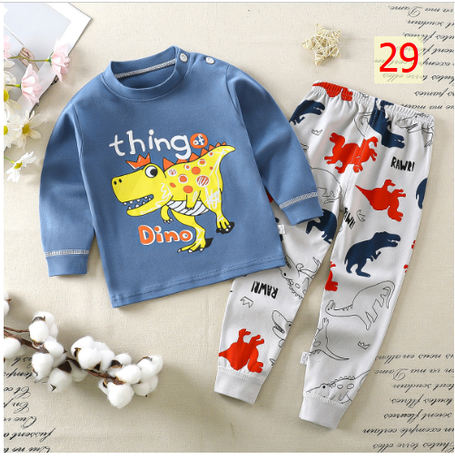 24HA297.08 - BỘ COTTON MẶC NHÀ CHO BÉ