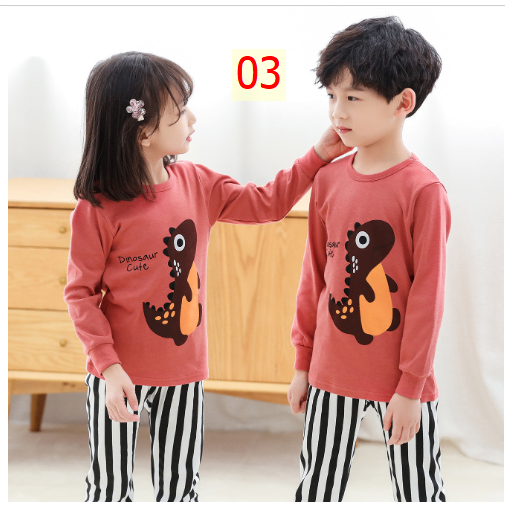 24HA297.27 - BỘ COTTON MẶC NHÀ SIZE 90-120