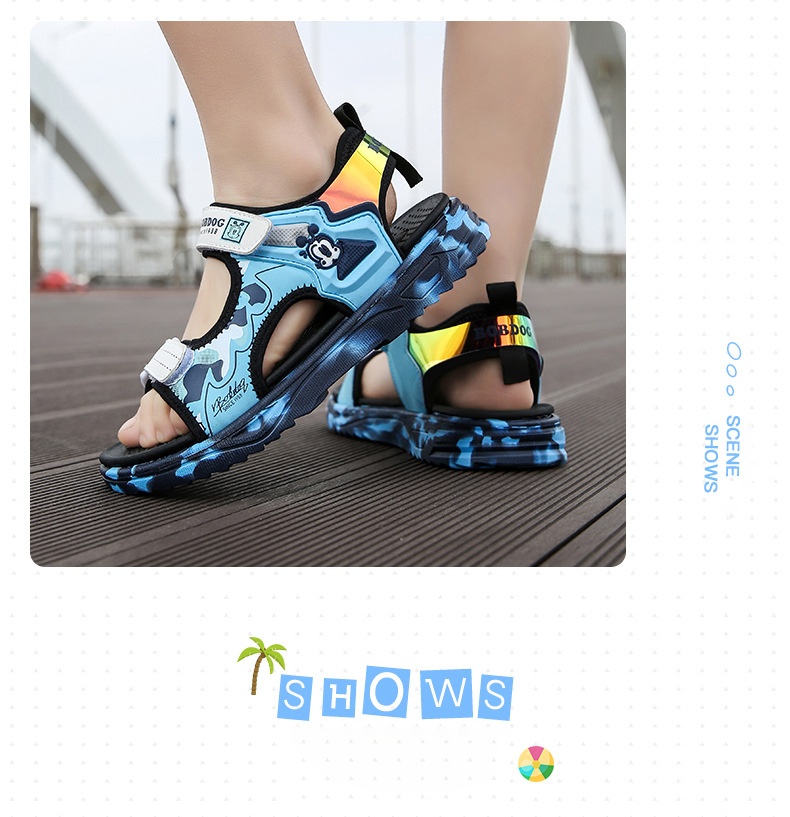 24HA297.03 - SANDAL SIÊU NHẸ HÃNG BOBDOG CHO BÉ