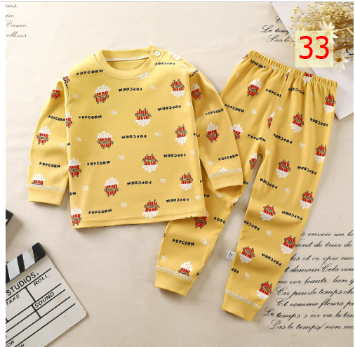 24HA297.08 - BỘ COTTON MẶC NHÀ CHO BÉ
