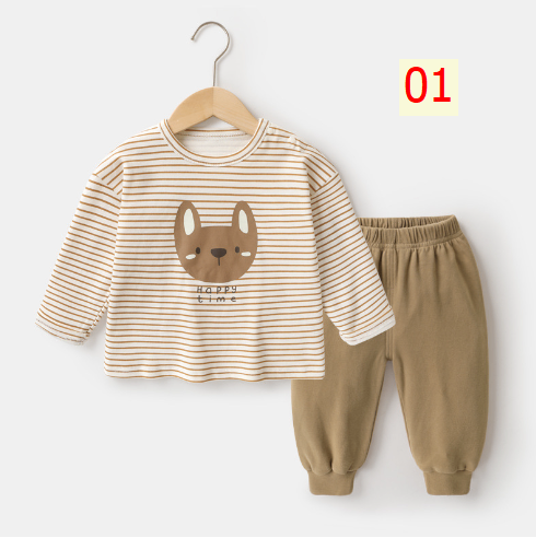 24HA297.06 - BỘ DÀI TAY CHO BÉ CUTE PANDA'S