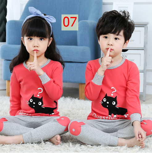 24HA297.27 - BỘ COTTON MẶC NHÀ SIZE 90-120