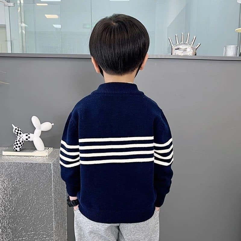 24HA297.04 - ÁO LEN CARDIGAN BÉ TRAI HÃNG 27KIDS