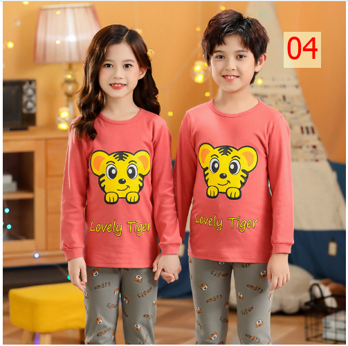 24HA297.27 - BỘ COTTON MẶC NHÀ SIZE 90-120