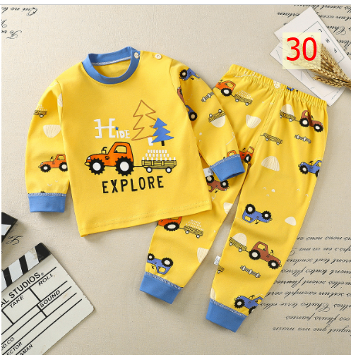 24HA297.08 - BỘ COTTON MẶC NHÀ CHO BÉ