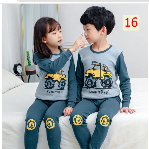 24HA297.27 - BỘ COTTON MẶC NHÀ SIZE 90-120