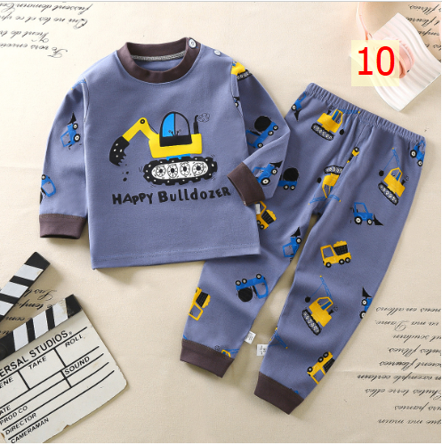 24HA297.07 - BỘ COTTON MẶC NHÀ CHO BÉ