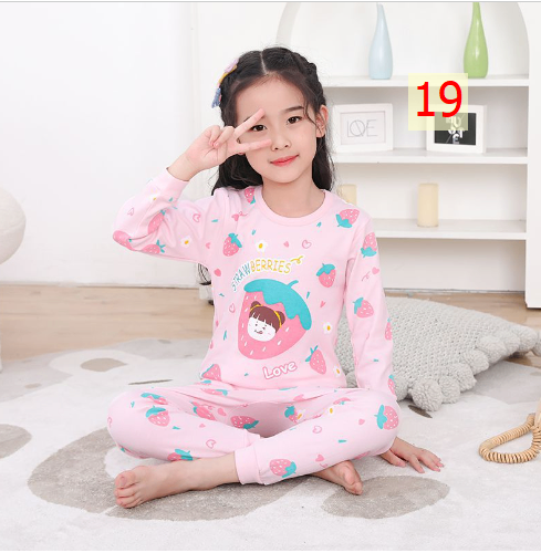 24HA297.27 - BỘ COTTON MẶC NHÀ SIZE 90-120