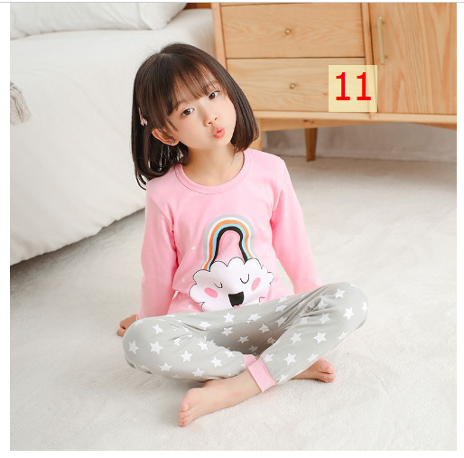 24HA297.27 - BỘ COTTON MẶC NHÀ SIZE 90-120