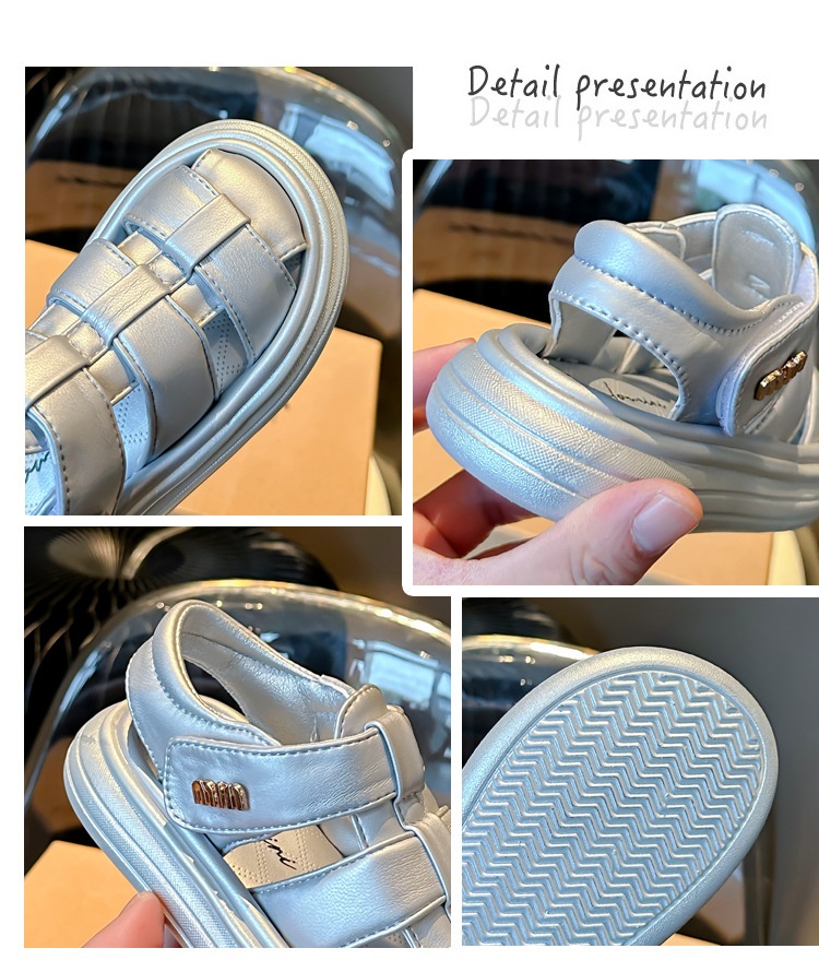 24HA307.22 - SANDAL ĐAN DÂY BÁNH MÌ CHO BÉ