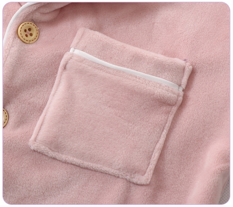 24HA317.14 - BỘ PIZAMA NHUNG MAMDADKIDS MẸ CON