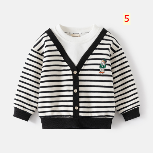 24HA317.27 - ÁO NỈ NHÀ WELKIDS