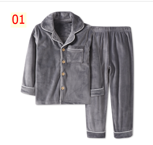 24HA317.14 - BỘ PIZAMA NHUNG MAMDADKIDS MẸ CON