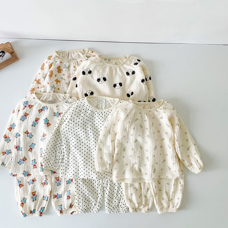 24HA18.14 - BỘ XÔ MUSLIN QCCC CHO BÉ