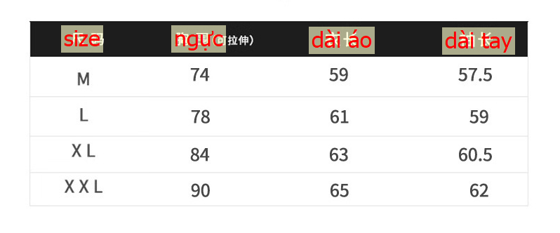 24HA18.13 - ÁO GIỮ NHIỆT LÓT LÔNG ẤM CHO NỮ