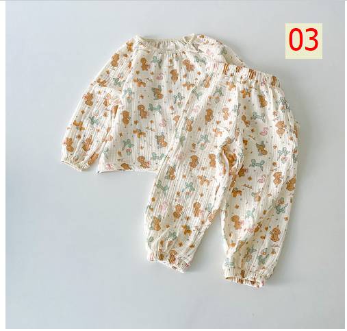 24HA18.14 - BỘ XÔ MUSLIN QCCC CHO BÉ