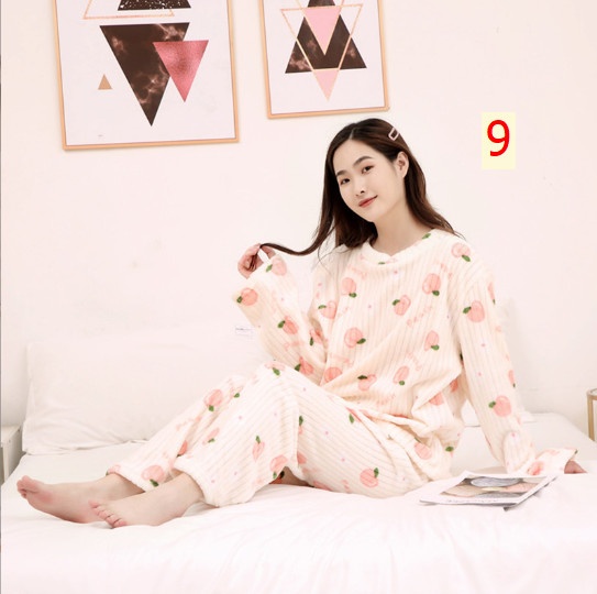 24HA28.28 - BỘ LÔNG MẶC NHÀ CHO NỮ