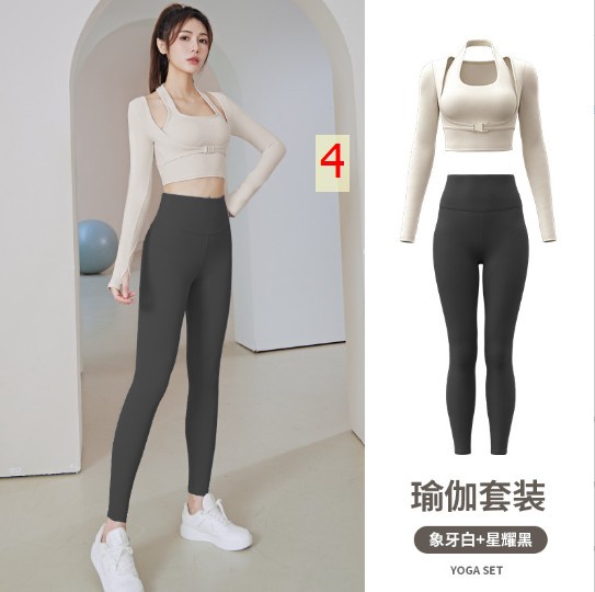 24HA28.27 - BỘ TẬP YOGA DÀI TAY NỮ