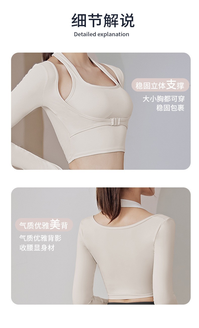 24HA28.27 - BỘ TẬP YOGA DÀI TAY NỮ