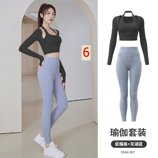 24HA28.27 - BỘ TẬP YOGA DÀI TAY NỮ