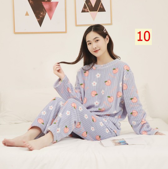 24HA28.28 - BỘ LÔNG MẶC NHÀ CHO NỮ