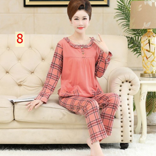 24HA28.25 - BỘ MẶC NHÀ TRUNG NIÊN