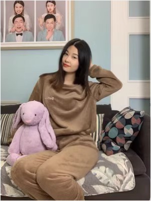 24HA28.28 - BỘ LÔNG MẶC NHÀ CHO NỮ