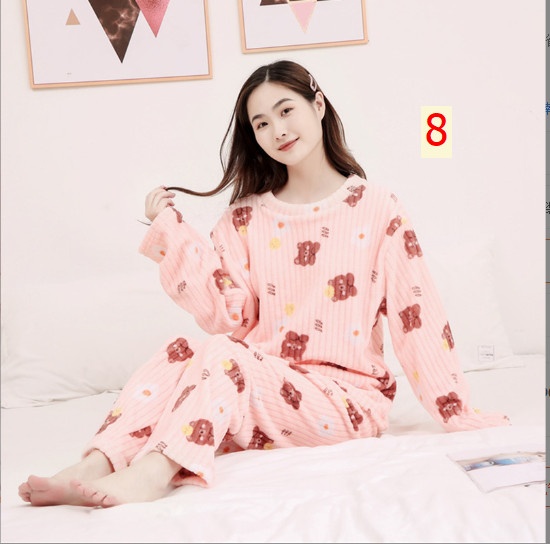 24HA28.28 - BỘ LÔNG MẶC NHÀ CHO NỮ