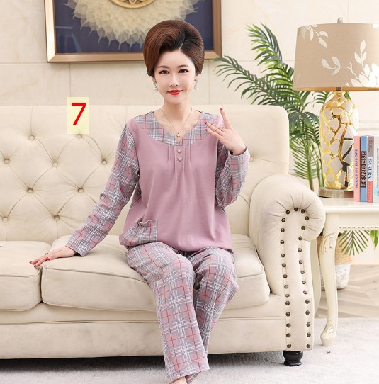 24HA28.25 - BỘ MẶC NHÀ TRUNG NIÊN