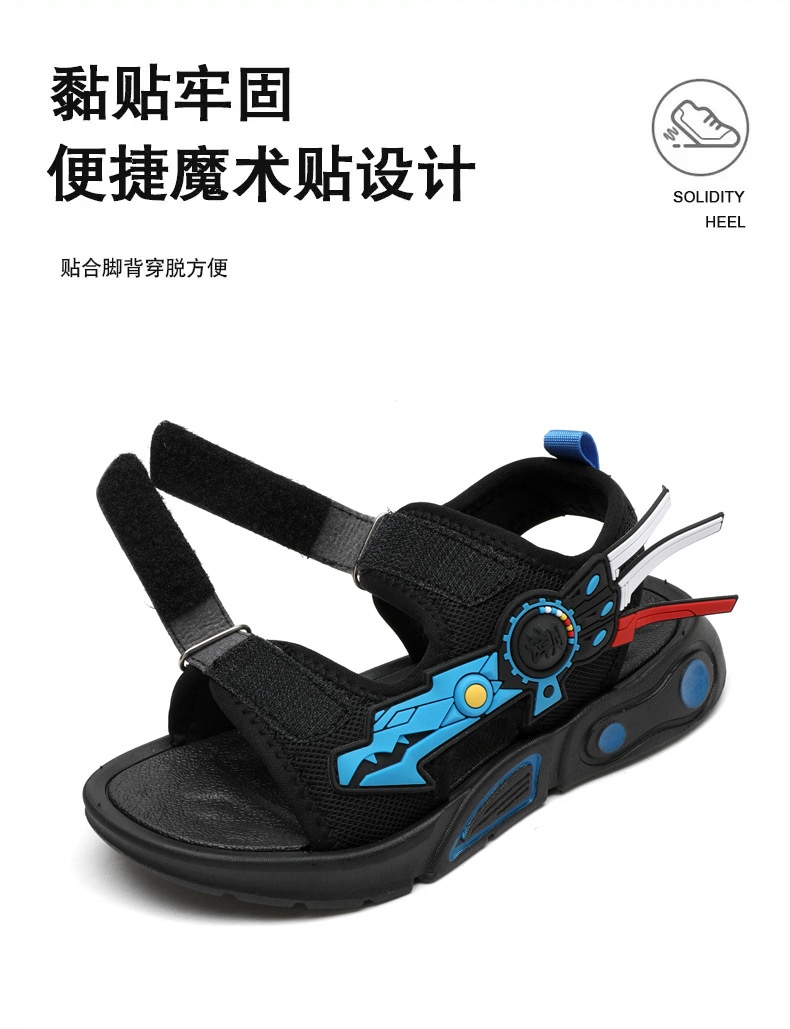 24HA28.16 - SANDAL BÉ TRAI SIÊU CƯNG