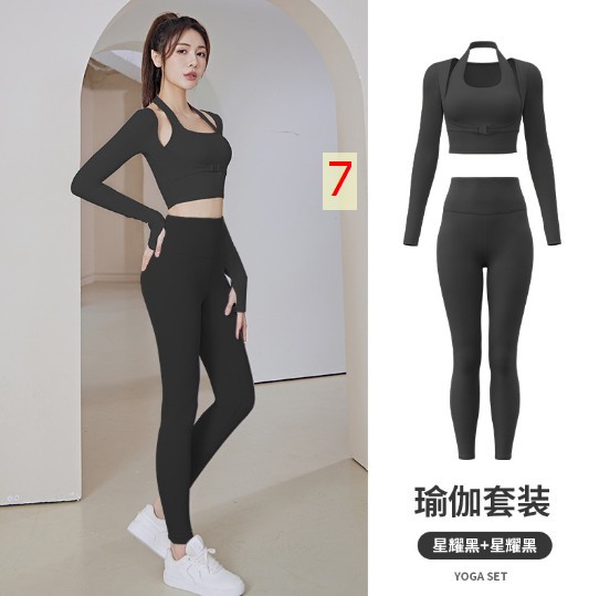 24HA28.27 - BỘ TẬP YOGA DÀI TAY NỮ