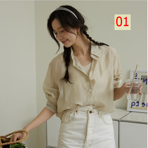 24HA38.16 - ÁO SƠ MI TENCEL