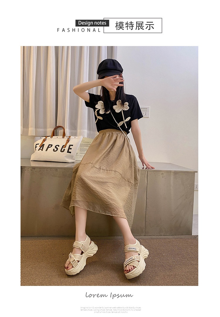 24HA38.07 - SANDAL ĐẾ CAO CHO NỮ