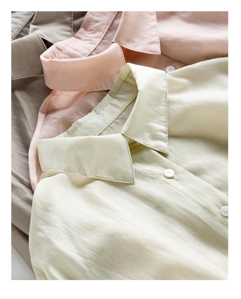24HA38.16 - ÁO SƠ MI TENCEL