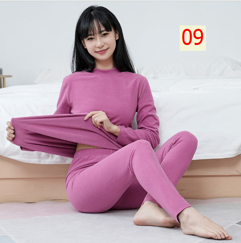 24HA38.14 - BỘ GIỮ NHIỆT NHUNG ĐỨC CHO NỮ