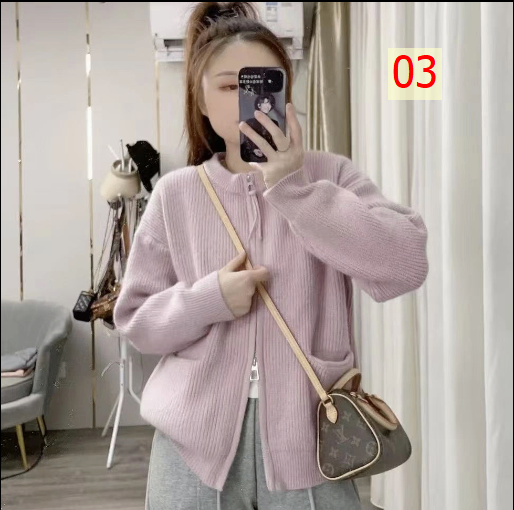 24HA38.25 - ÁO KHOÁC LEN CARDIGAN