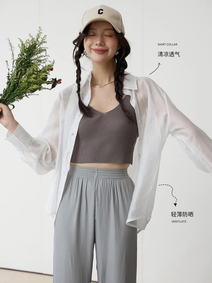 24HA38.16 - ÁO SƠ MI TENCEL