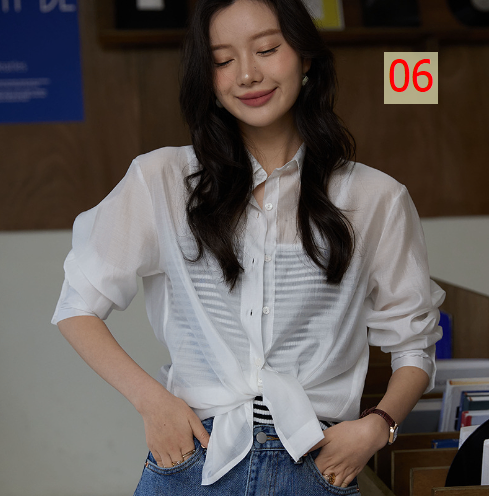 24HA38.16 - ÁO SƠ MI TENCEL