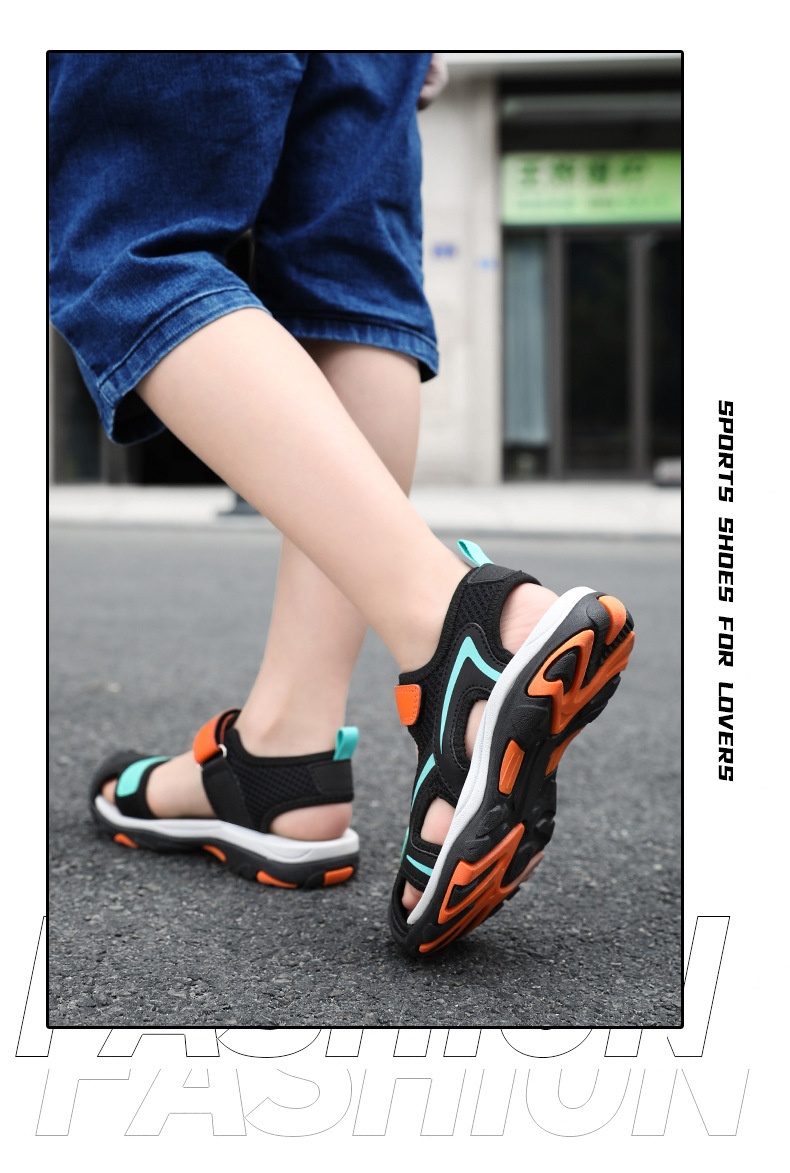 24HA48.32 - SANDAL BÉ TRAI CAO CẤP