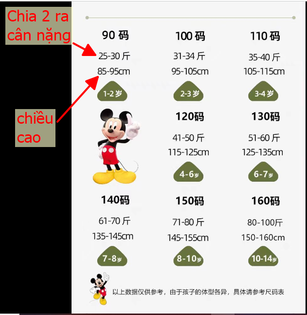 24HA48.14 - ÁO KHOÁC GIÓ DISNEY 2 MẶT